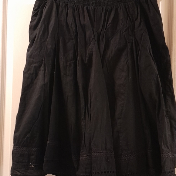Merona ❄️ women black skirt large - Picture 4 of 6